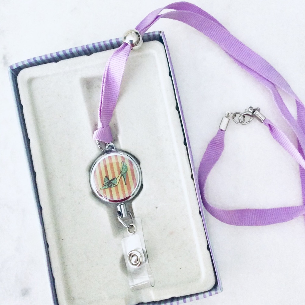 Shoe Diva Lanyard Lavender